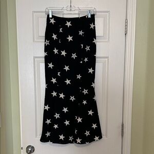 Moussy Star Print Skirt Size 1